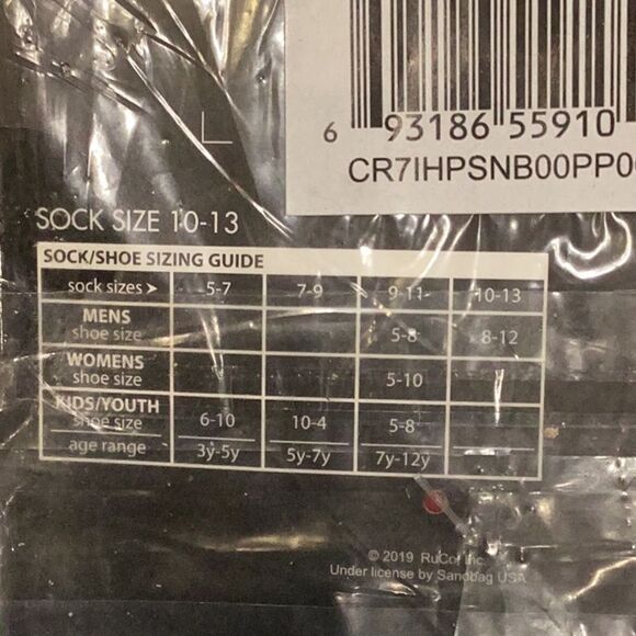 New Character Collection Rupaul 360 Men's Crew Socks 1 Pair American Drag Queen - Picture 7 of 9